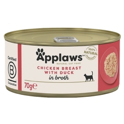 APPLAWS puszka dla kota Kurczak i Kaczka 70g